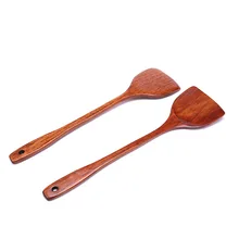 Высший сорт старый шпатель для краски длинностволовый антипригарный горшок деревянная лопатка кухонная лопатка напрямую от производителя настраиваемые, с логотипом