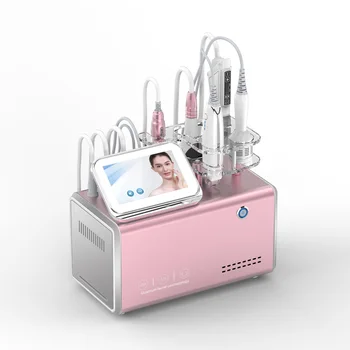 

5 in 1 Bionic Clip Microcurrent Skin Care Machine No Needle Mesotherapy RF Face Lift Cold Hammer Beauty Salon Equipment