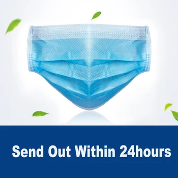 

Disposable 3 Layer Masks, Anti Dust Breathable Disposable Earloop Mouth Face Mask, Comfortable Anti Pollution Mask