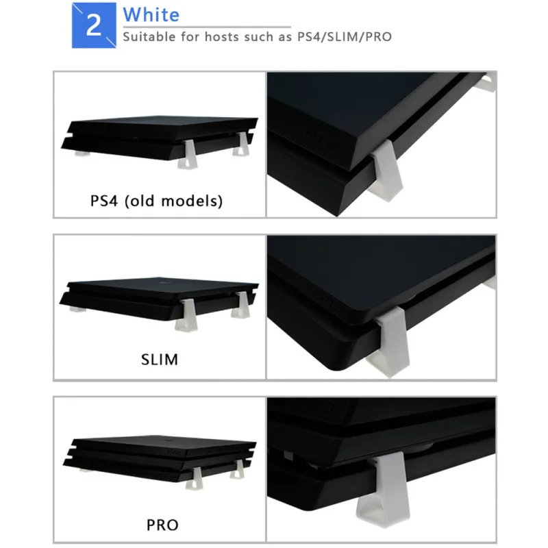 Расширители охлаждения кронштейн расширитель поддержка подставка держатель для PS4 Для PS4 PRO для PS4 тонкий горизонтальный поддержка