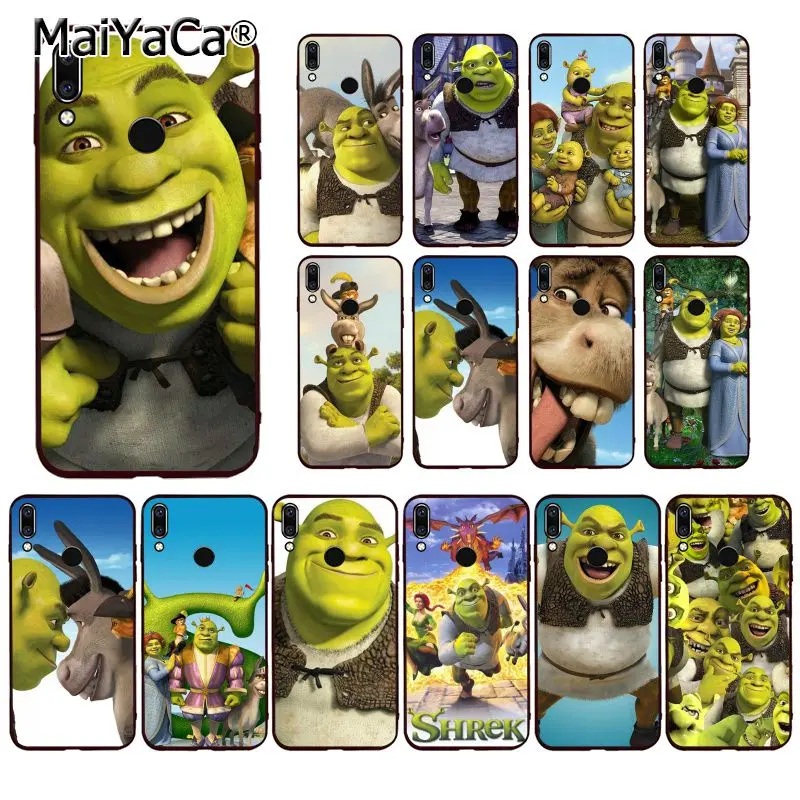 

MaiYaCa Cartoon Moive Shrek Coon Phone Case for Huawei P20 P30 P20Pro P20Lite P30Lite P Smart P10Lite