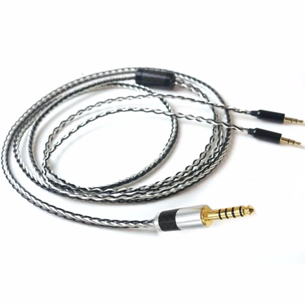 3 5 2 5 4 4mm Balanced Silver Plated Upgrade Cable for HE400i HE1000 HE6 HE500 he560 EDX V2 Headphones