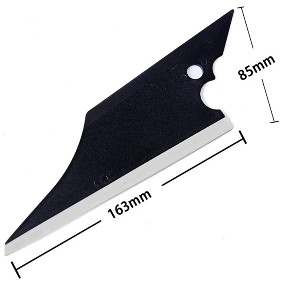 FOSHIO Handle Squeegee with Soft Rubber Blade Carbon Fiber Vinyl