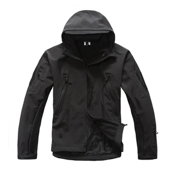 

Men's Outdoor Waterproof Soft Shell Hooded Military Tactical Hunting Jacket