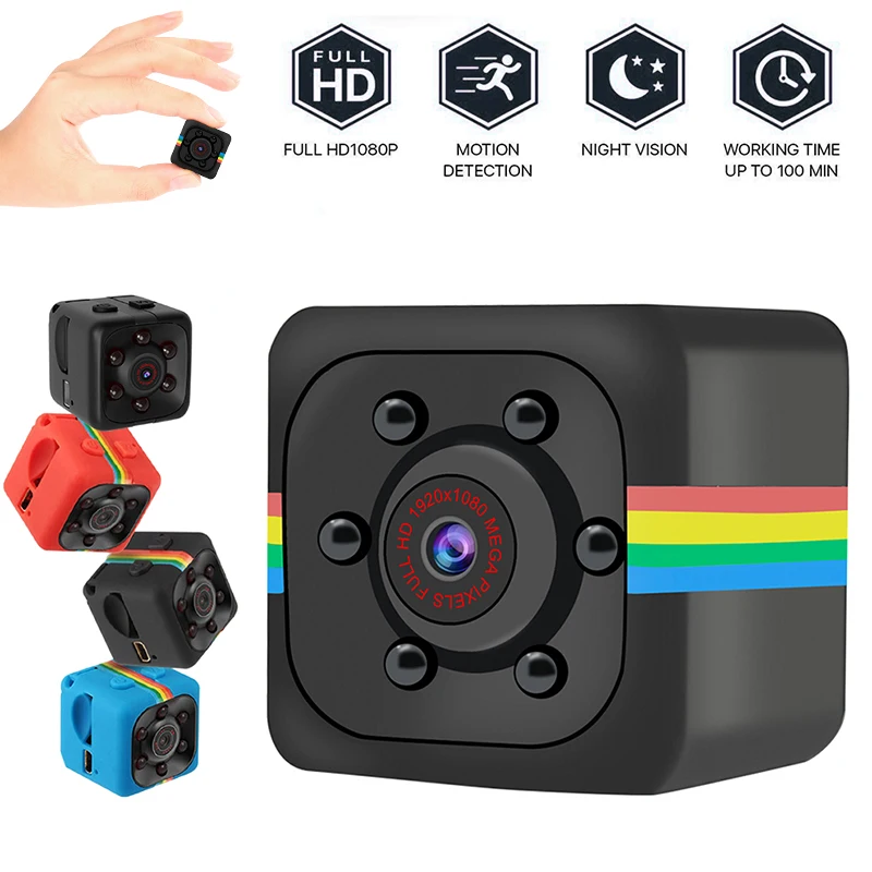 

SQ11 Mini Camera HD 960P Small Cam Sensor Night Vision Camcorder Micro Video Camera DVR DV Motion Recorder Camcorder