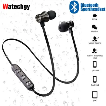 

2020 Magnetic Wireless bluetooth Earphone XT11 Music Headset Phone Neckband Sport Earbuds Earphone with Mic For iPhone Xiaomi