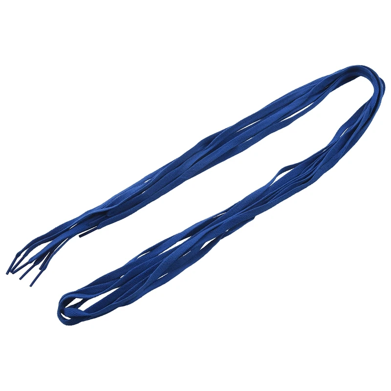 Navy Blue JHD-2 пар спортивных шнурок для обуви плоские шнурки для унисекс - Цвет: Navy Blue