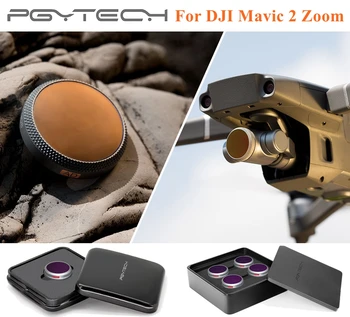 

PGYTECH Mavic 2 Zoom Advanced Filter Kit UV CPL ND4 ND8/16/32/64 ND8/16/32/64-PL Filter for DJI Mavic 2 Drone Camera Lens Filter
