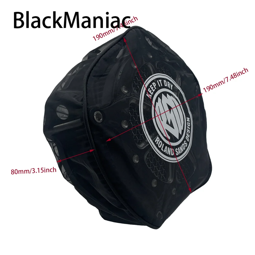 Waterproof Rain Sock For Harley Touring Sportster 1200 Softail Dyna Road King Electra Glide Air Filter Cleaner Kit air filter motorcycle air filter