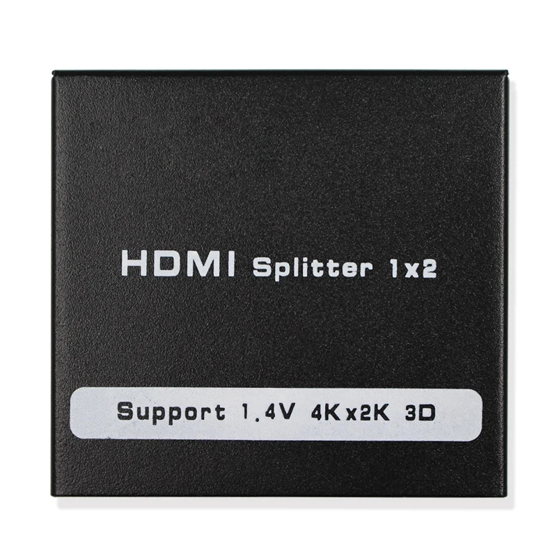 Full HD HDMI сплиттер 1 в 2 из ретранслятор усилитель 3D 1080P 4K коробка переключателя 1X2