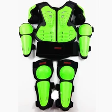 Bambino Moto мотокросса Corpo Giacca Giubbotto Armatura Bambini Petto di протезион делла Колона VErtebrale gear con il Gomito S