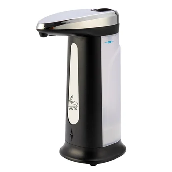 

Automatic Soap Dispenser Pump 400ML Infrared Sensing Liquid Soap Holder Shampoo Dispenser Bathroom Liquid Foam Pump