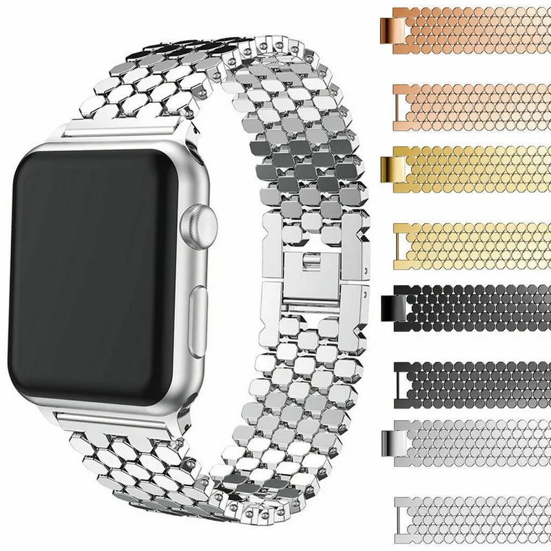 

Bracelet Stainless Steel band For Apple Watch series 1/2/3 42mm 38mm Bracelet strap for iwatch series 4 40mm 44mm