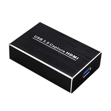 USB 3,0 HD карта видеозахвата 1080P игра живого потокового ключа записывающая коробка видео конвертер для xbox One PS4 tv STB ноутбук ПК