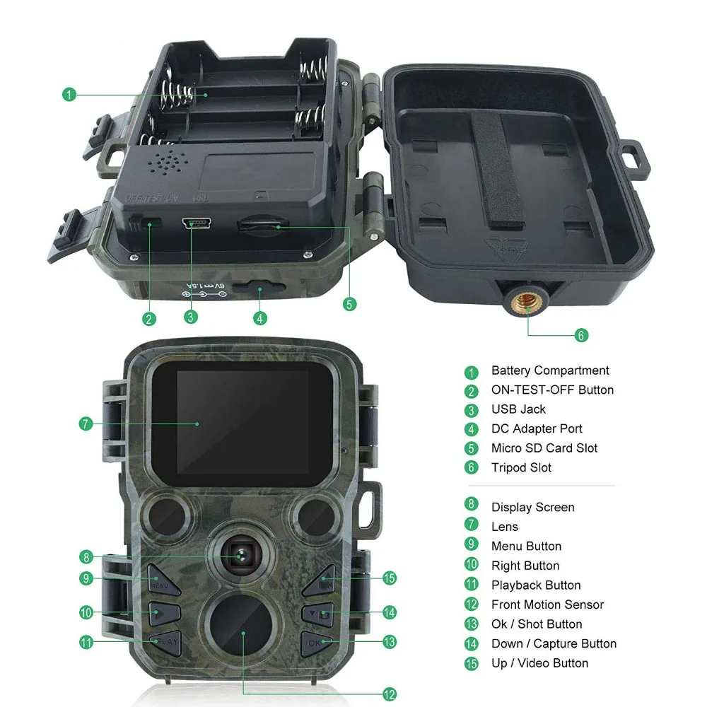 MINI Trail hunting camera photos traps (5)
