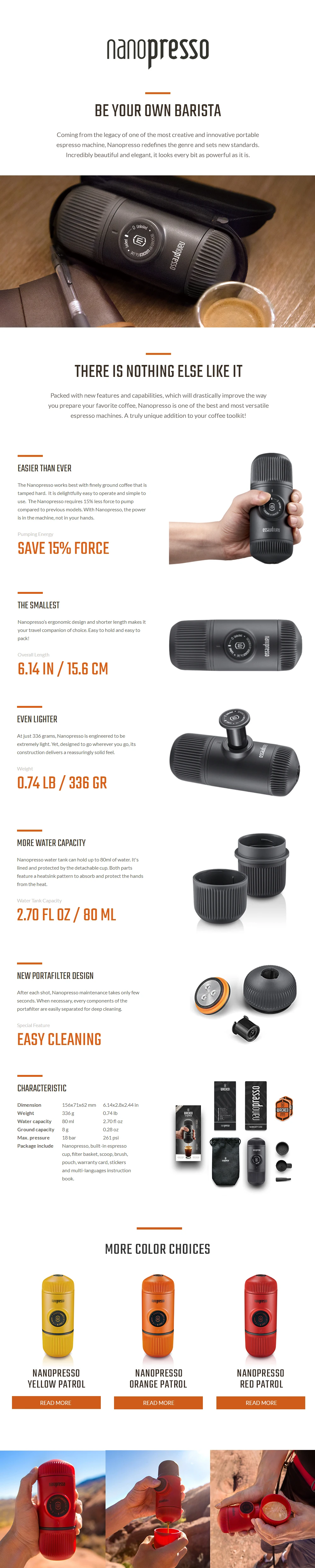 Nanopresso  GR