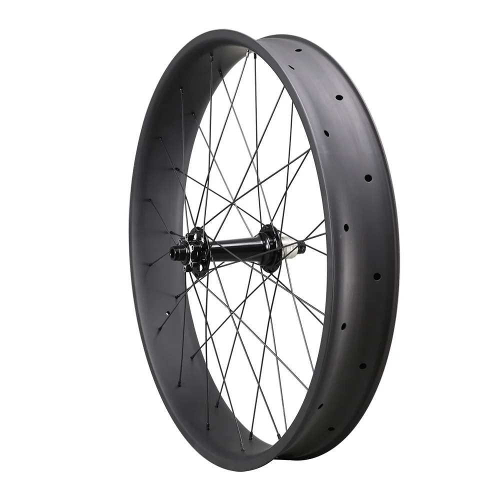 ICANBIKES горячая Распродажа carbon fat bike wheels 26er Clincher Carbon Wheelset 90 мм бескамерный 32/32H костюм