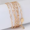 Fashion Women Waist Chain Belts Female Silver Body Mini Metal Dress Gold Belt Woman Sequins Thin Chains Women ► Photo 3/6