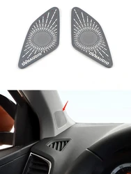Garniture de haut parleur en forme de pilier pour porte avant Skoda Karoq, décoration chromée, accessoires d'intérieur, 2018 2019 2020 