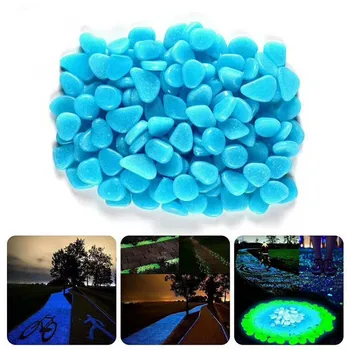 

Colored Luminous Stone Villa Gardening Fish Tank Landscaping Glowing Cobblestone Artificial Luminous Stone