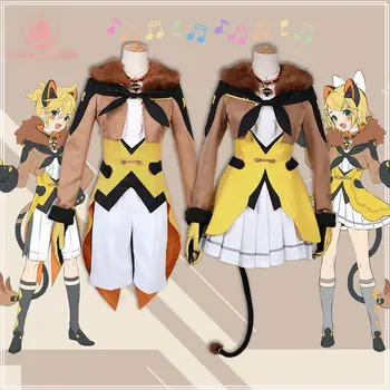 

Vocaloid Kagamine Rin Kagamine Len 2019 Magic Future Circus Uniforms Cosplay Costume Free Shipping