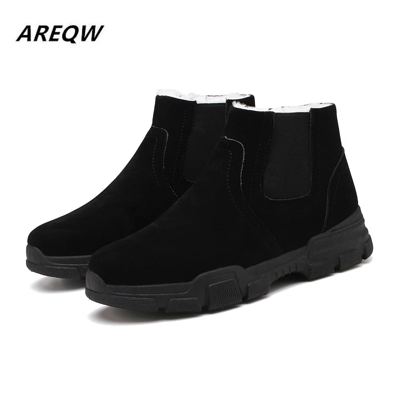 Новинка 2019 года модные мужские ботинки высококачественные водонепроницаемые