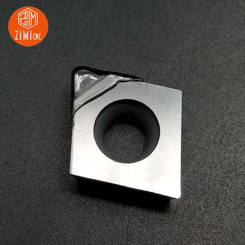 

2pcs CCGT/CCMT120404 PCD quenching cubic boron nitride blade diamond blade CNC lathe turning tool cutting tool for steel