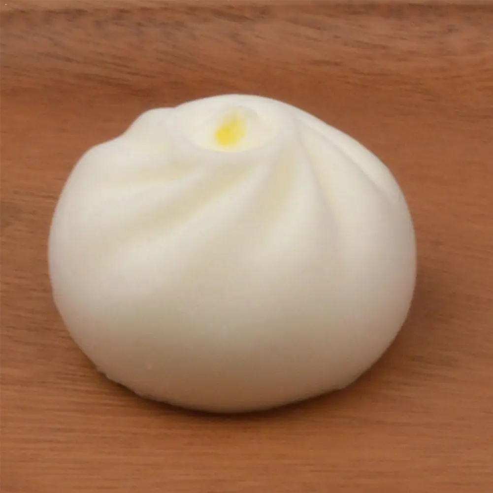 

Slow Rebound Soft Environmental Protection Simulation Decompression Squish Kids Model Food Steamed Toy Pu Bun Toys Toys P2S9
