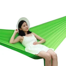 Hamac en maille Super doux, mobilier d'extérieur, Double glace en soie respirante, petit filet de corde en Nylon épaissi, meuble d'extérieur 