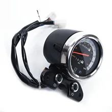 Высококачественный мотоциклетный одометр, спидометр, тахометр для Suzuki Кафе Racer