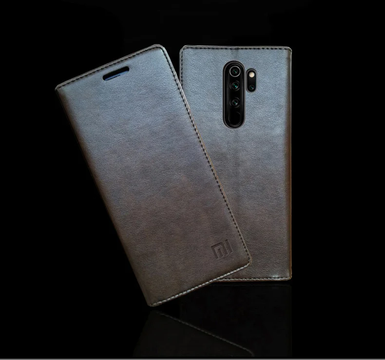 Для Xiaomi Redmi Note 8 Pro Чехол для телефона чехол из натуральной кожи Защитная сумка для телефона флип-чехол для Xiaomi Redmi Note 8 чехол s