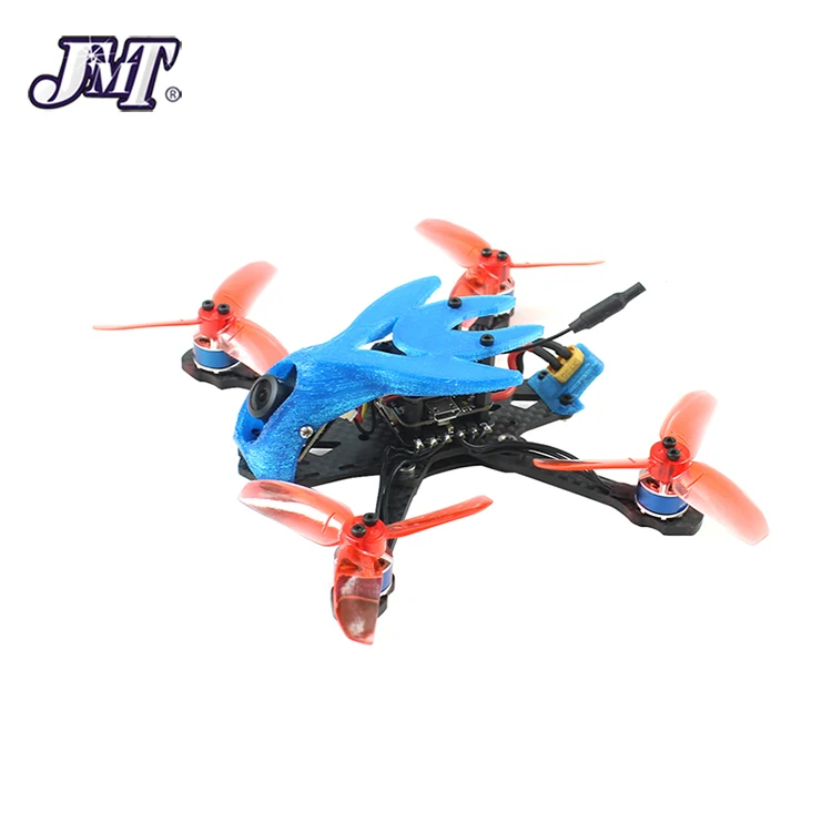 DIY гоночный Дрон 135 мм бесщеточный FPV 2S мини F4 Контроллер полета XT1104-7500KV Flysky FS I6 пульт дистанционного управления RC Квадрокоптер - Color: PNP NO Receiver