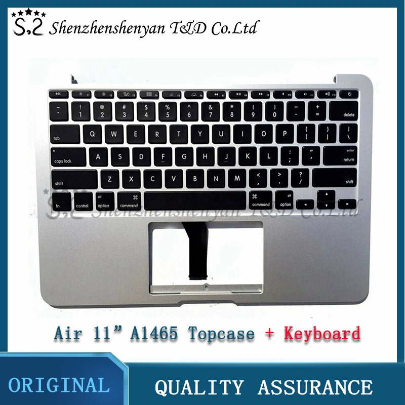 Topcase Eua e Reino Unido Teclado para Macbook Air Retroiluminação A1465 11 Original Novo 2013 2014 2023
