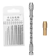 Tragbare Halbautomatische Pin Schraubstock Hand Twist Bohrer Schmuck DIY Machen Verarbeitung Werkzeug Legierung Stahl Lange Lebensdauer Schmuck Werkzeug