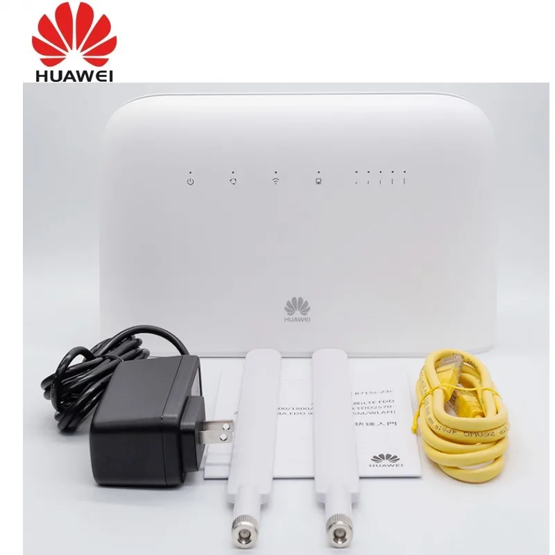 Huawei B715s-23c LTE Cat9 4 аппарат не привязан к оператору сотовой связи Band 1/3/7/8/20/28/32/38 FDD700/800/900/1500/1800/2100/2600 МГц, который не привязан к оператору сотовой связи 2600 МГц wiFi CPE VOIP Маршрутизатор