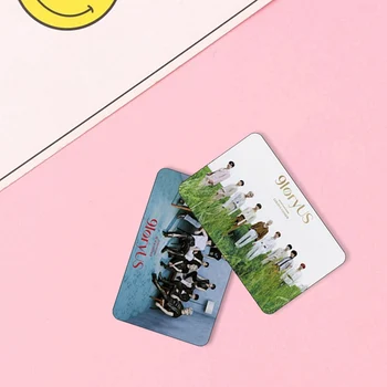 

Kpop SF9 RPM Photo Stikcy Card Jae Yoon YOUNG BIN Mini Album Summer Breeze Crystal Card Sticker Photocard Sticker 10Pcs/Set