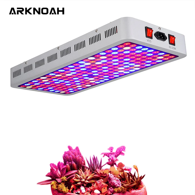 

ARKNOAH 2000W LED Plant Grow Light UV IR 8 Bands Full Spectrum with VEG and BLOOM Switch for Grow Tent Plants Growth