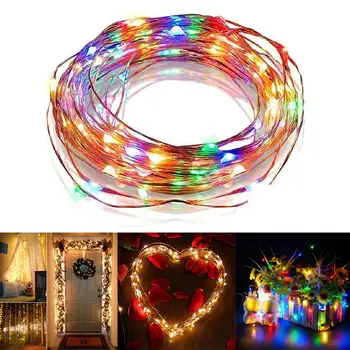 

Waterproof Solar Powered 16.9m 150 LEDs 2 Modes Solar Copper Strings Light Festival Party Decor Lamp Garden Decoration Luminaria