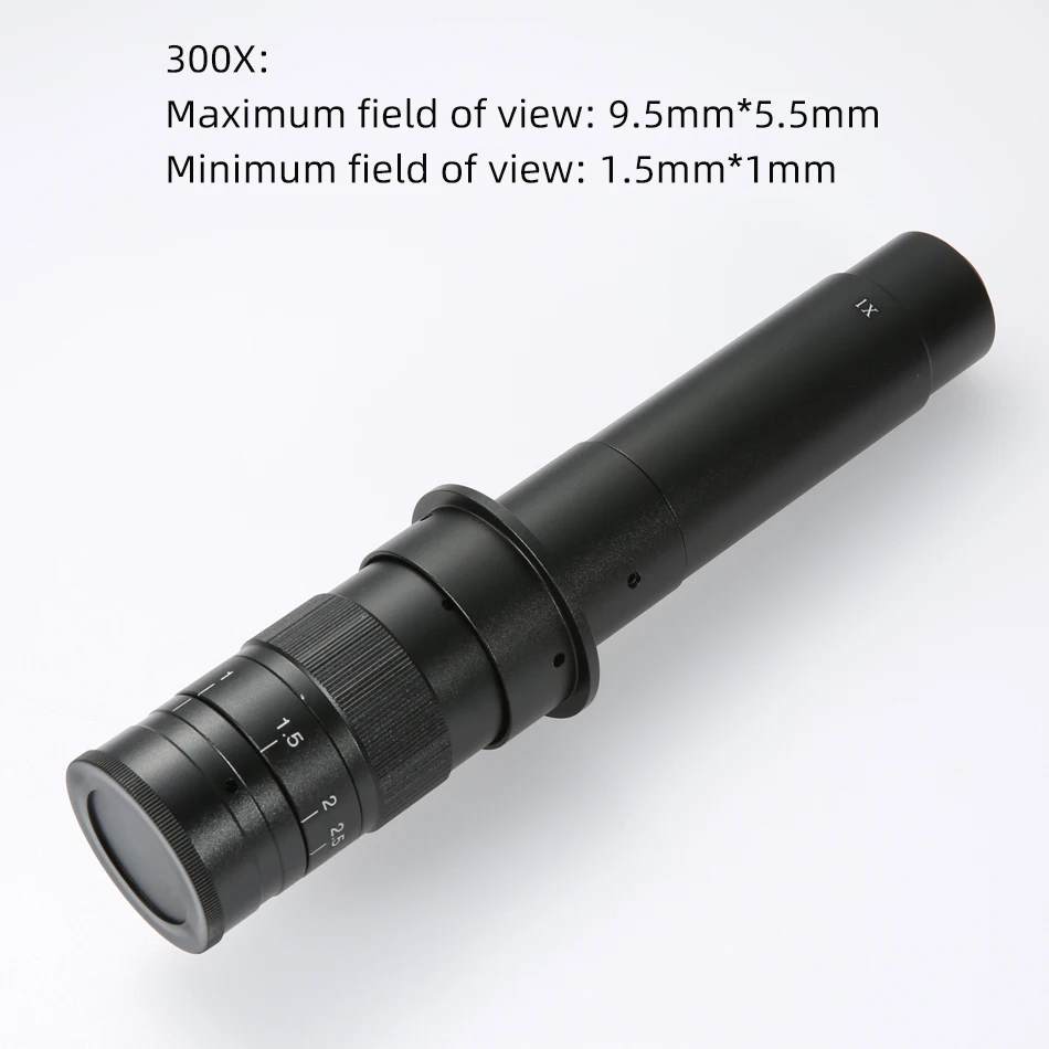 Full HD 38MP 1080P 2K 60FPS видео микроскоп камера 120X 180X 300X HDMI лупа USB TF карта памяти Лупа