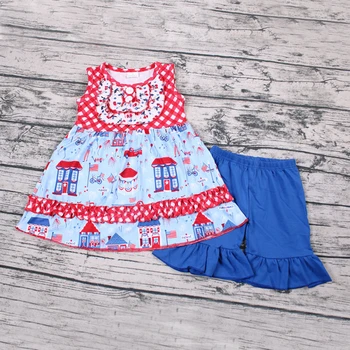 

baby clothing set girl House Life Shirt Tops+Short Pants summer kid 2 pieces outfit set toddler girl suit boutique baby outfit