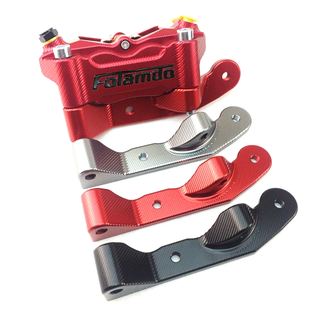 Мотоцикл с ЧПУ Тормозной адаптер Кронштейн подходит 100 мм Шаг тормозной суппорт