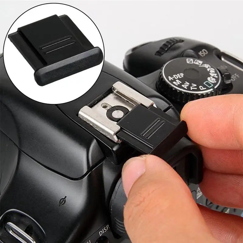 8 шт./лот Горячий башмак пластиковая защитная крышка для Canon Pentax Four Thirds Micro и DSLR V6J5