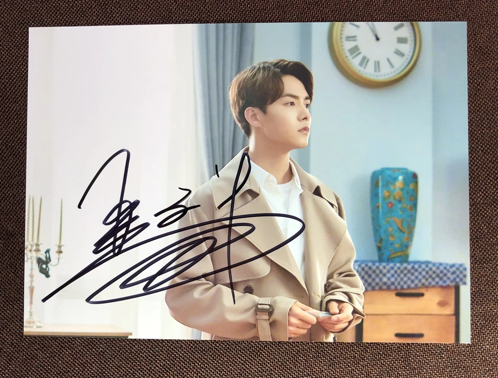Ручная подписка Ray Ma фото с автографом 5*7 102019 м
