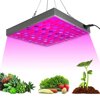 

Led Grow Light Panel Red Blue White IR UV 45W 25W Led Grow Light Full Spectrum Fitolampy For Indoor Plants Greenhouse Hydroponic