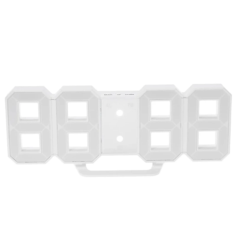 

Color Change Usb Charge Led Light Table Desktop Wall Digital Clock Alarm Snooze Function Home Decor