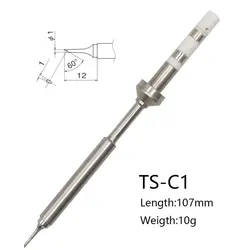 Mini fer à souder numérique TS100 B2 BC2 C4 D24 K I Ku ILS C1, pointe de remplacement, sans plomb 
