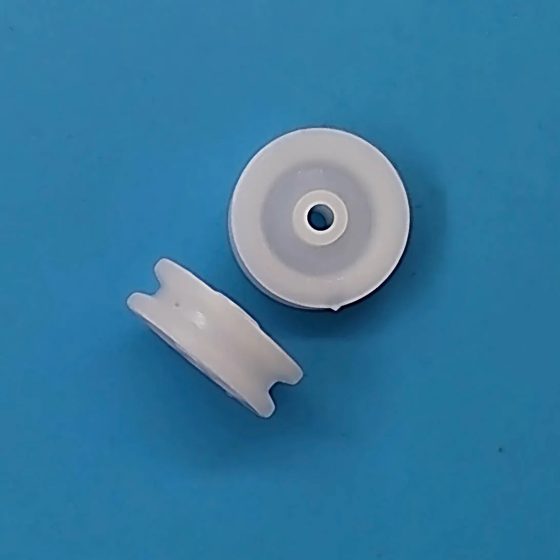 Plastic Pulley 13-2A OD=13mm Shaft Hole 1.95mm Tight for 2mm Toy Model Belt Wheel 10pcs/lot fixed pulley belt pulley
