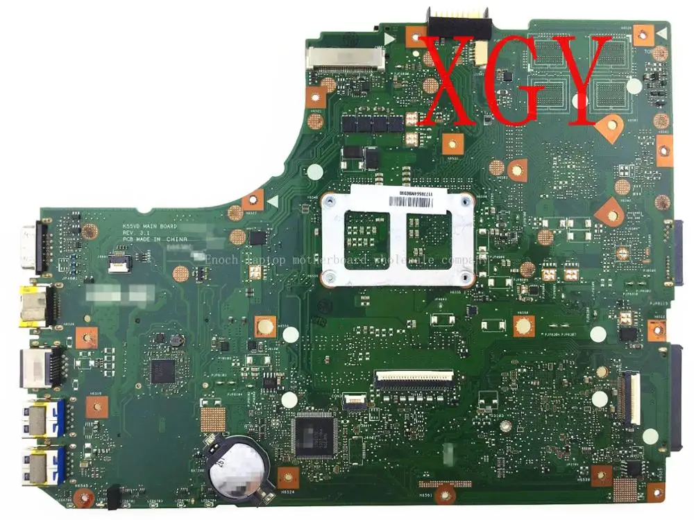 K55VD 60-N89MB1300 HM76 материнская плата для ноутбуков ASUS K55A ТЕСТ ОК