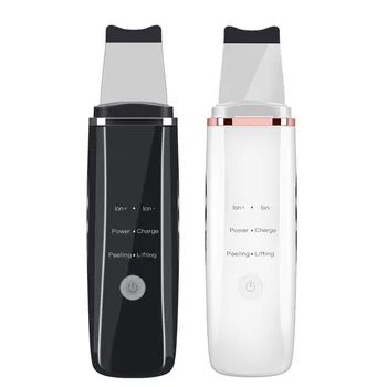 

Nano Ion Skin Scrubber Cleaner Face Lifting Peeling Extractor Deep Cleaning Beauty Remover Scrubber (Black)