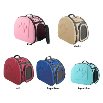 

EVC Pet Carrier Bag Portable Foldable Outdoor Travel Cat Puppy Carrying Bag Puppy Carrying Mesh Shoulder Pet Bags